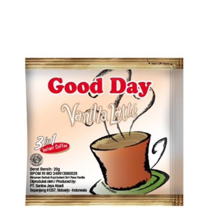 

IDs9S3e--Good Day Kopi Instan Vanilla Latte 10 x 20 gr