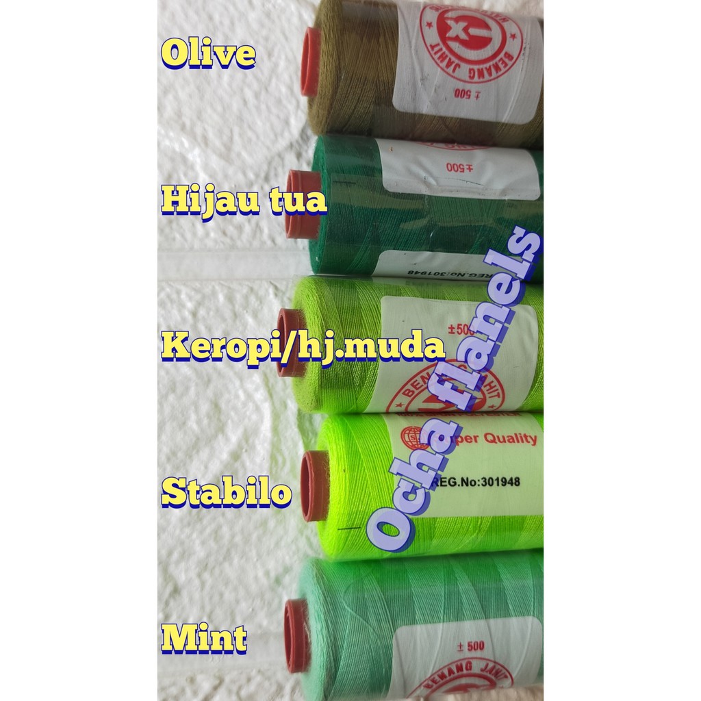 Benang jahit extra (satuan)