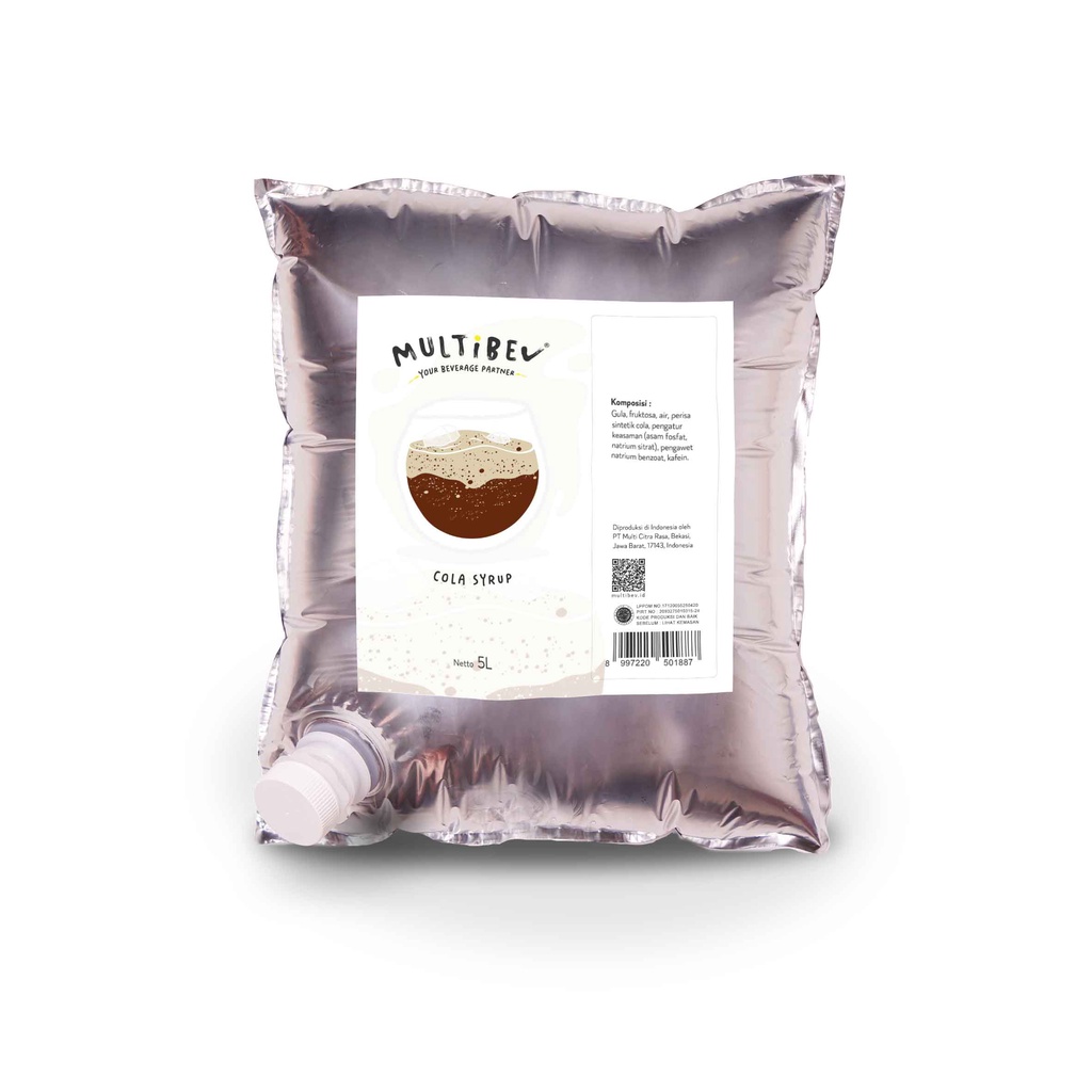 

Multibev Sirup cola Syrup, Halal Minuman ala kafe