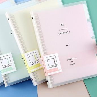 

READY ✅Binder B5 26 Ring Polos Bening dan Binder A5 atau Binder Transparan Wengu Plastik Tebal|SQ6