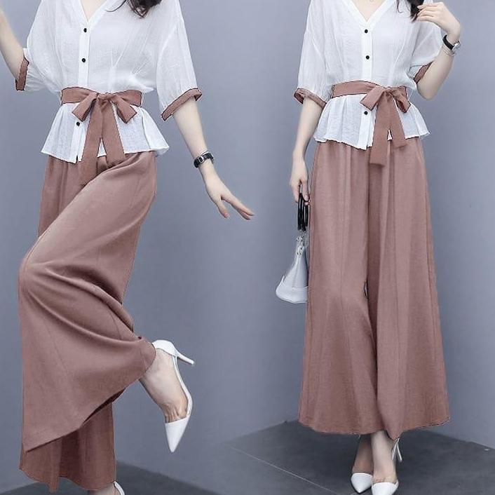 Berkualitas Setelan Kulot Tirtas - Baju Wanita - Setelan Celana Kulot Wanita 팝