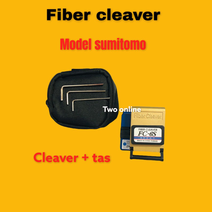 Fiber Cleaver Model Sumitomo FC-6S FO/Fiber Optic/Optik