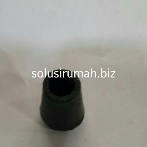 KAKI KARET BULAT 1/2 INCH 12MM MASUK LUAR PIPA