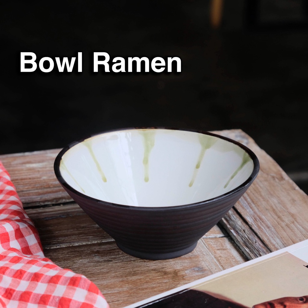 Naruna Mangkok Ramen Keramik