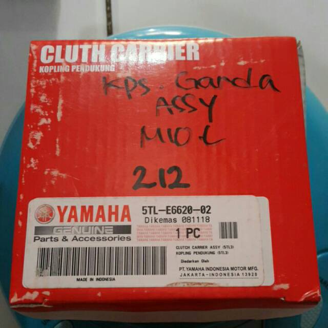 Kampas Ganda Carrier Clutch Set Weight Set Yamaha Mio 5TL E6620 02