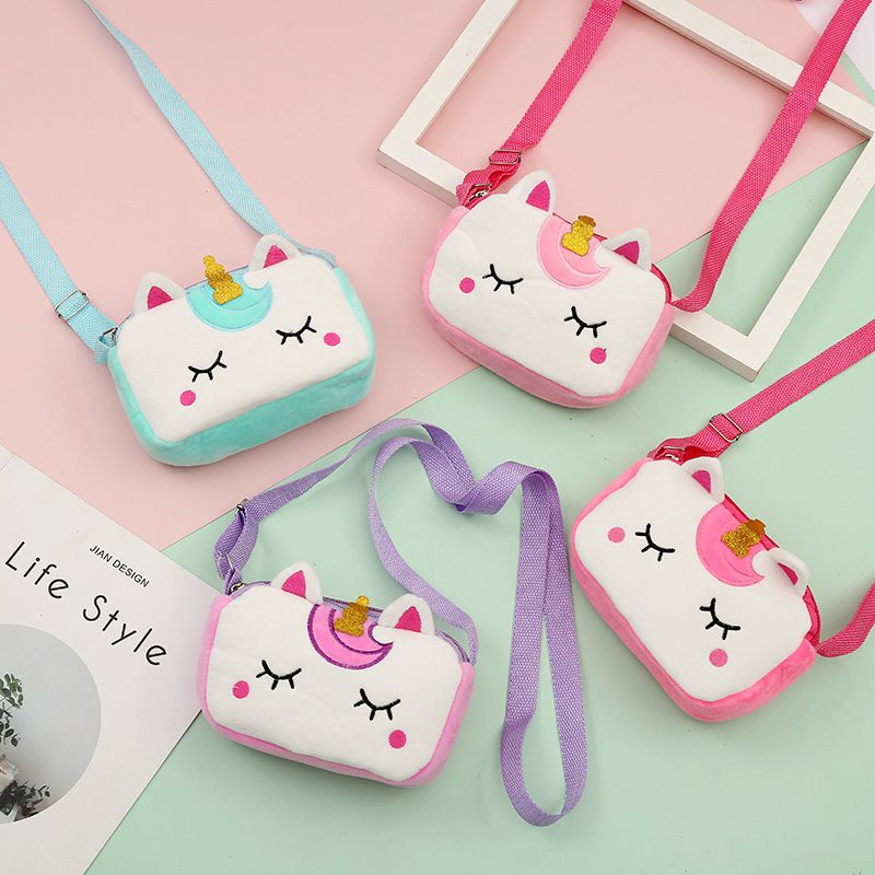 SLINGBAG ANAK UNICORN IMPORT/TAS SELEMPANG ANAK UNICORN/TAS JALAN JALAN ANAK PEREMPUAN/SLINGBAG ANAK