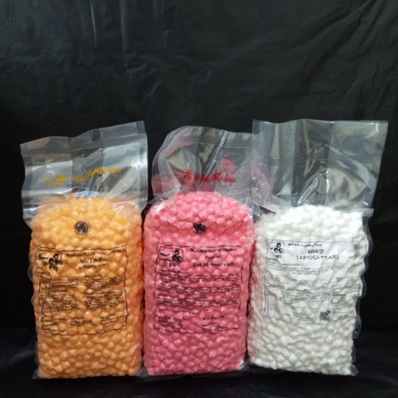 

Boba / Bubble Pearl Tapioca Pearl 1 Kg Eceran