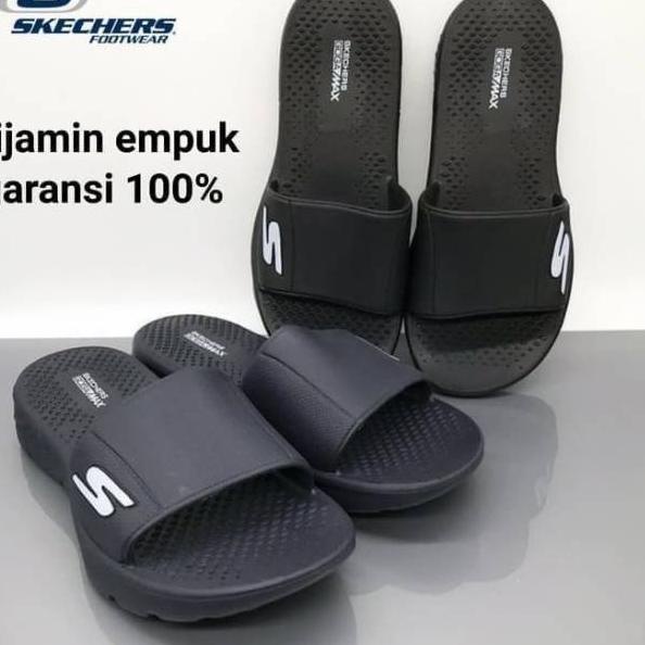 Baru Sandal Pria / Skechers Slide Sandal / Skechers pria / Skechers Sandal / Gogamax Sandal ✓