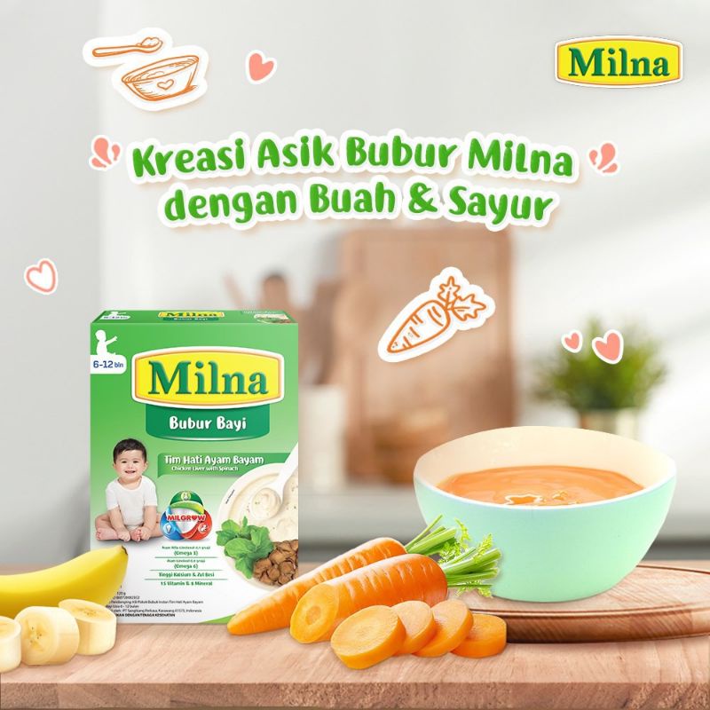 Milna Bubur Bayi 6-12 bulan