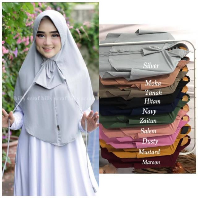 HIJAB  BILLY SCRAF | Jilbab BILLY SCRAF ALENA