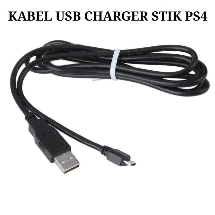 KABEL USB ORIGINAL CHAGER  STIK PS4 DAN HP Android