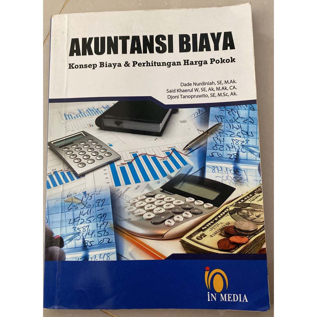 PRELOVED - Buku akuntansi biaya konsep biaya dan perhitungan harga pokok