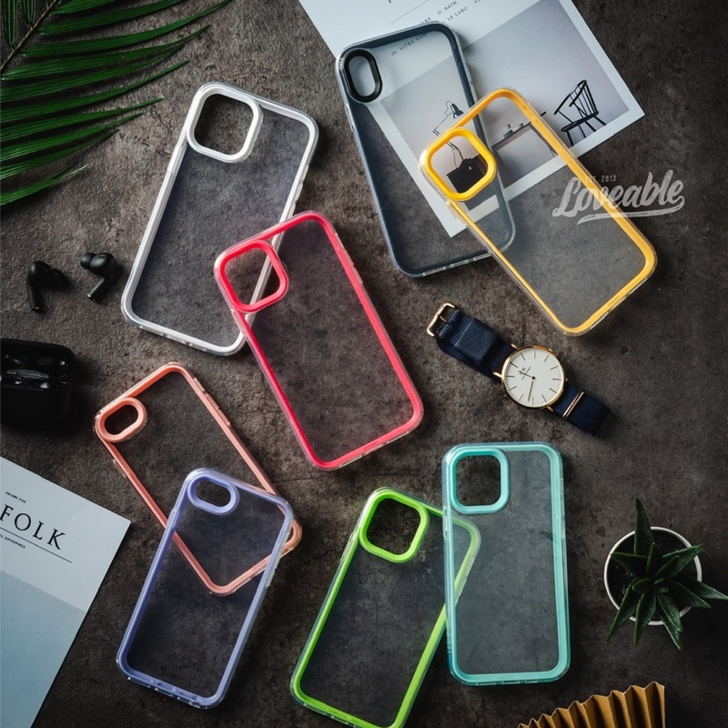 [PRE-ORDER 14 HARI] PO bumper 2 in 1 case for iphone 7 8 plus x xs max xr