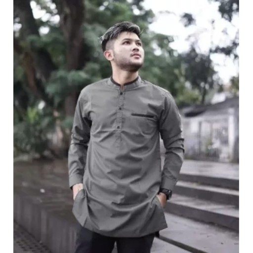 BAJU KOKO PAKISTAN LENGAN PANJANG BAJU MUSLIM PRIA