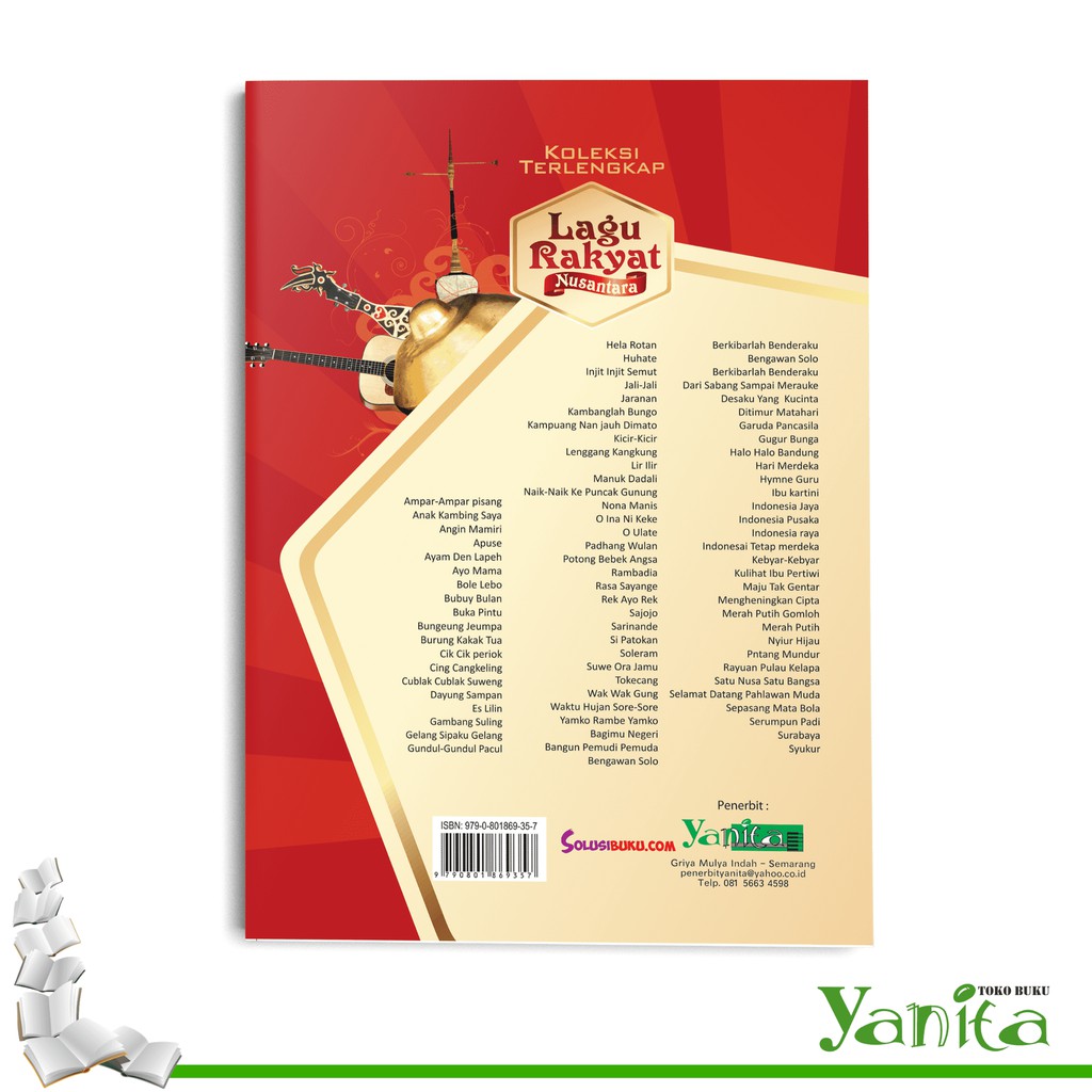 Buku Musik Lagu Rakyat Nusantara Shopee Indonesia