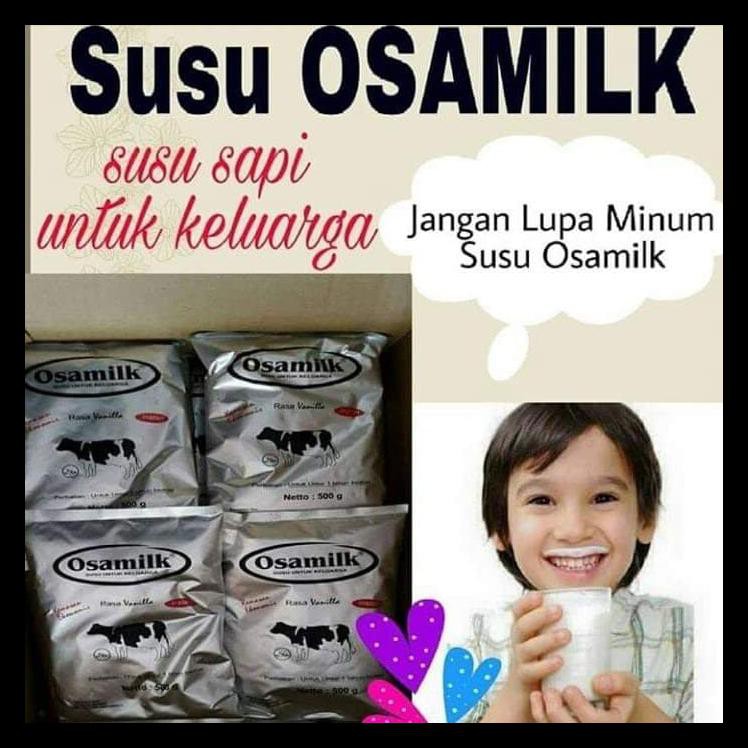 

PROMO OSAMILK | SUSU PENGEMUK BADAN | RASA VANILLA 500GR KODE 98