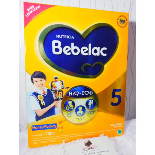 Susu Bubuk Bebelac 5 Madu Honey 700 gr
