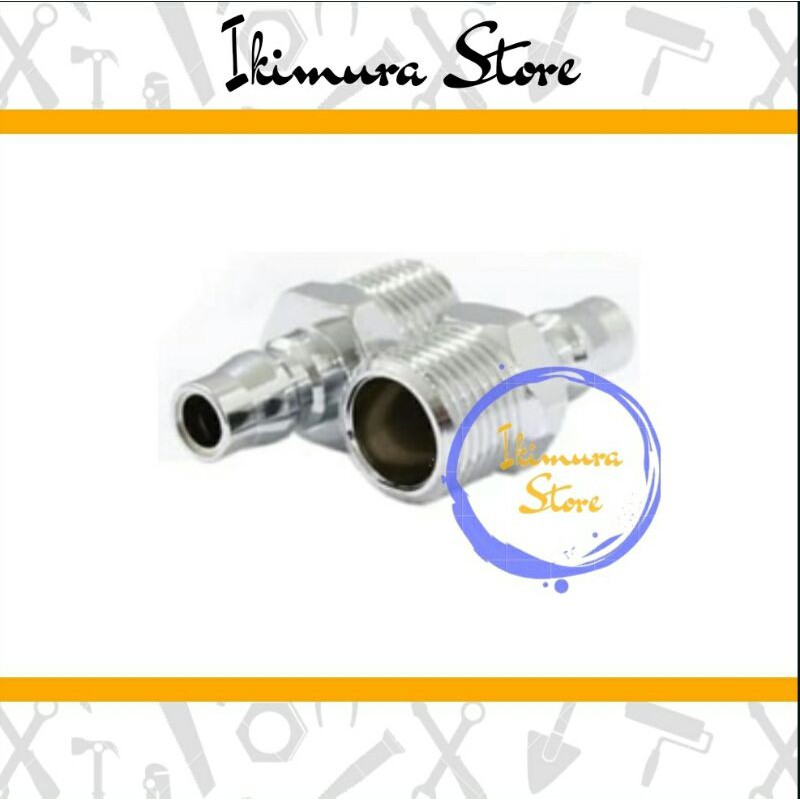 Coupler PM 40 (20pcs) / Sambungan Selang Kompresor PM40 (20 pcs) - NANKAI