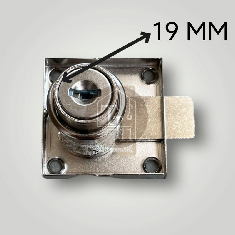 Kunci Laci/Kunci Lemari/Kunci Camlock/Drawer Lock HUBEN HL-181-22 MM