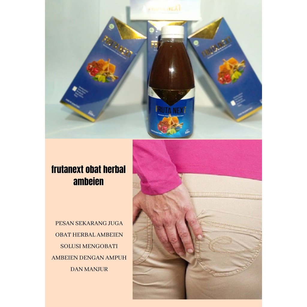 FRUTANEXT OBAT WASIR AMBEIEN HERBAL AMPUH SEMBUH TOTAL TANPA OPERASI