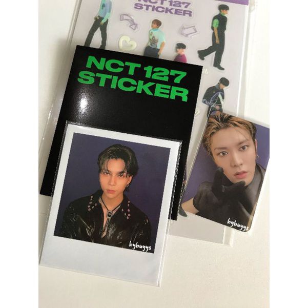 READY STOCK GITD GLOW IN THE DARK UNSEALED YUTA JOHNNY NCT 127 PHOTOCARD PC POLA