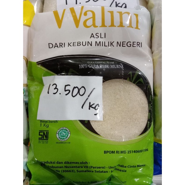 gula merk walini