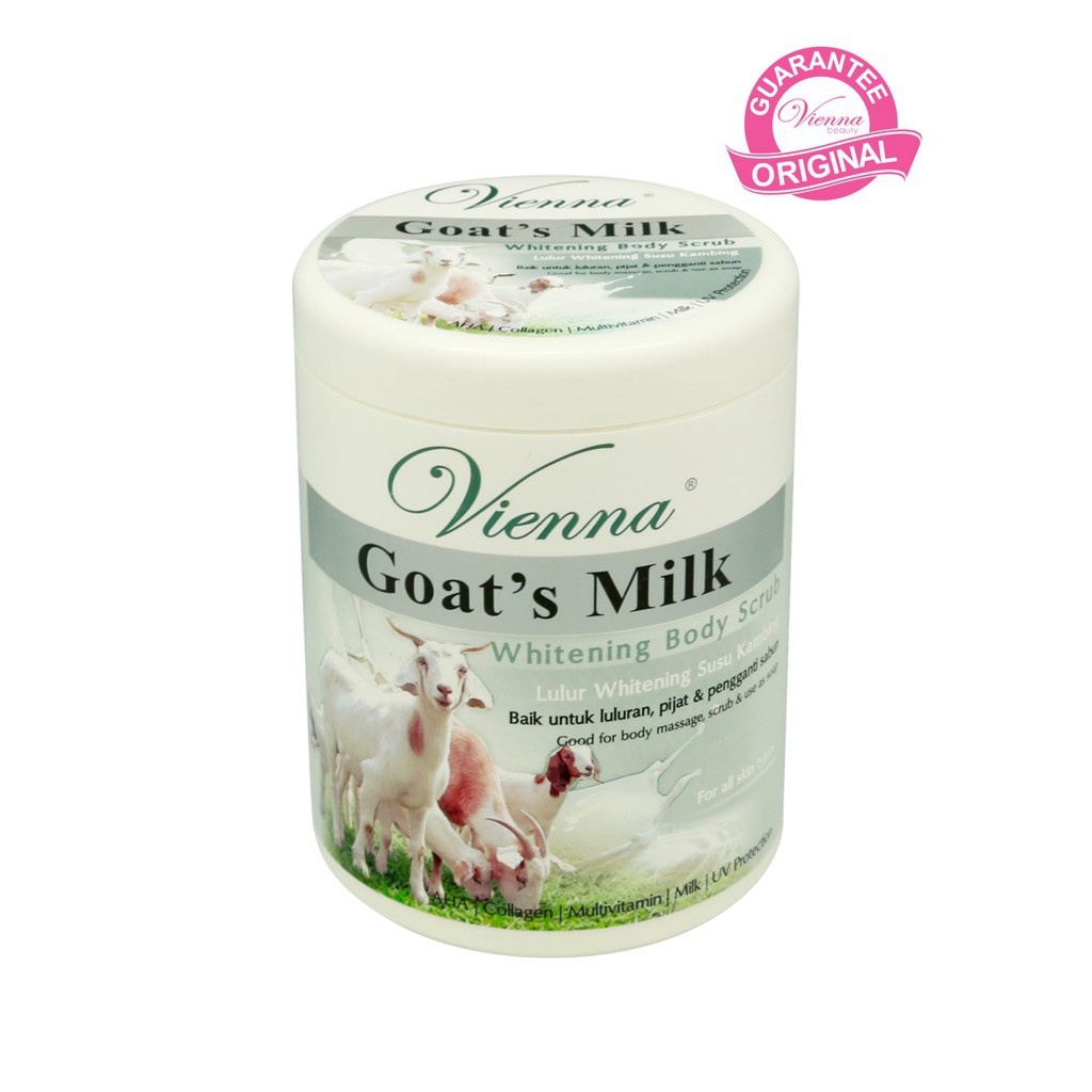 Vienna Body Scrub 1000gr (Pot &amp; Pouch)