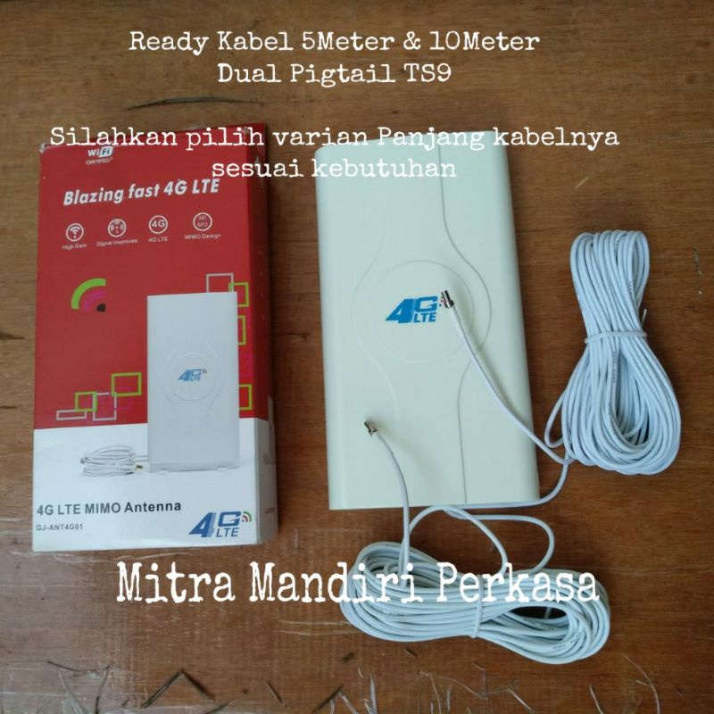Antena Router Orbit Max & Max S Huawei B818 Dual Konektor TS9 Kabel 2 Meter