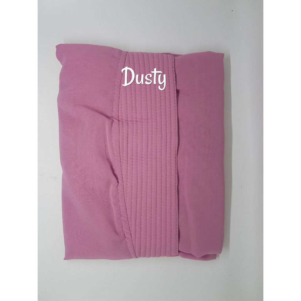PREMIUM KHIMAR JUMBO MALIKA CERUTY ARMANY-DUSTY
