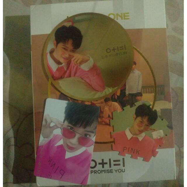 ALBUM WANNA ONE IPU DAY GUANLIN SET