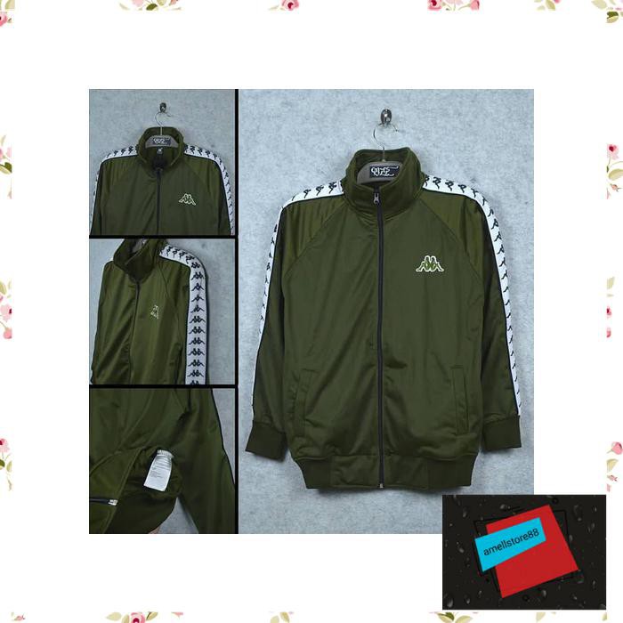 Jaket Pria parasut parka gunung TRACKTOP KAPPA TAPPED WE27