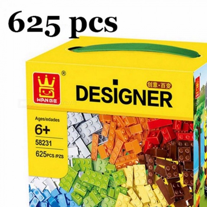 Mainan Anak Building Kit Panlos Brick Wange Designer 625 PCS LEGO 601005 - Base Plate BP | LEGO