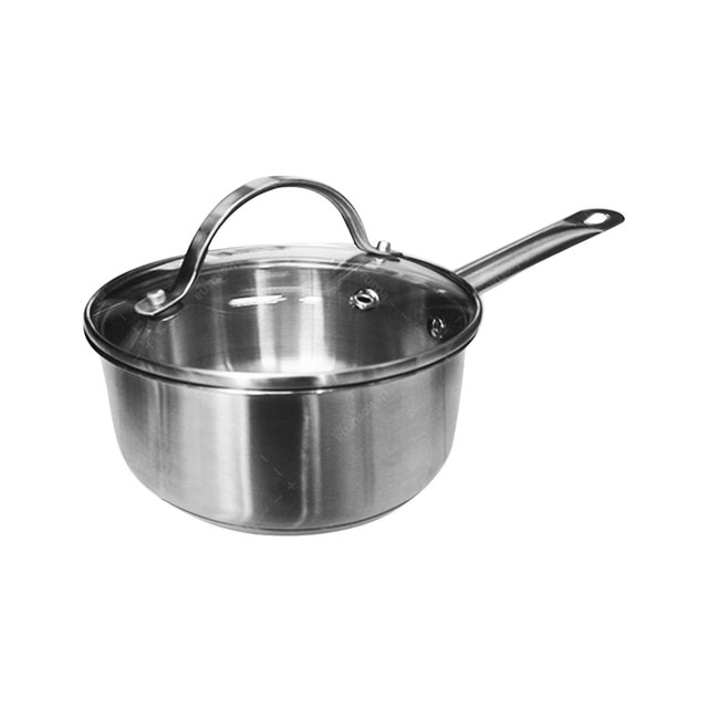 Panci Induksi Sauce Pan Stainless Steel 16cm Fincook SP1605SSGL