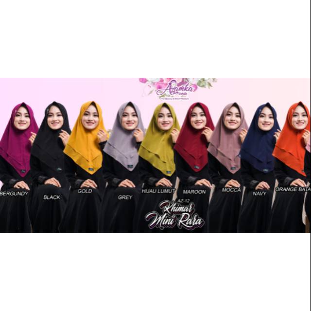 Restookkk rara mini new colour by Azamka hijab