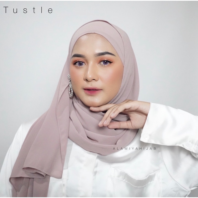 PASHMINA PANJANG EXCLUSIVE ALAWIYAHIJAB 185x75 cm-Tustle
