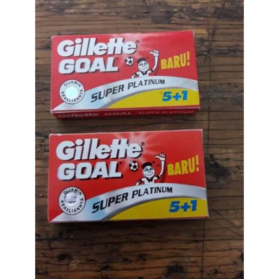 

(SALE) Silet Gillete Goal 5+1 .,
