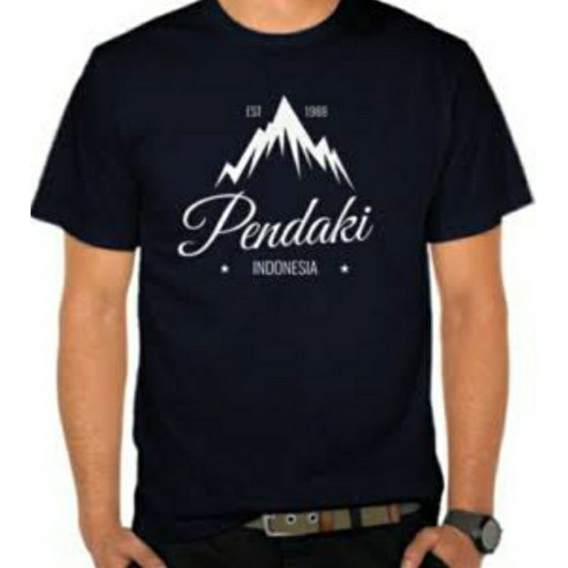 kaos sablon /custom PENDAKI *INDONESIA*
