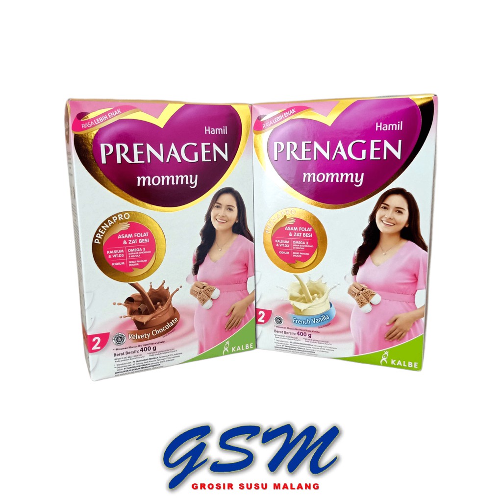 Prenagen Mommy Coklat,Vanila, strawberry, mocha 400gr