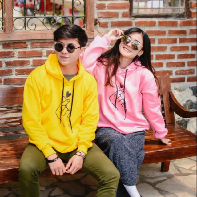 Sweater Cewek SARANGHAEYO SWEATER KOREA UNISEX SWEATER COUPLE