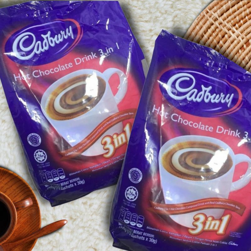 

Cadbury Hot | Cokelat Cadbury Hot 3 in 1 (Ready Langsung Kirim)