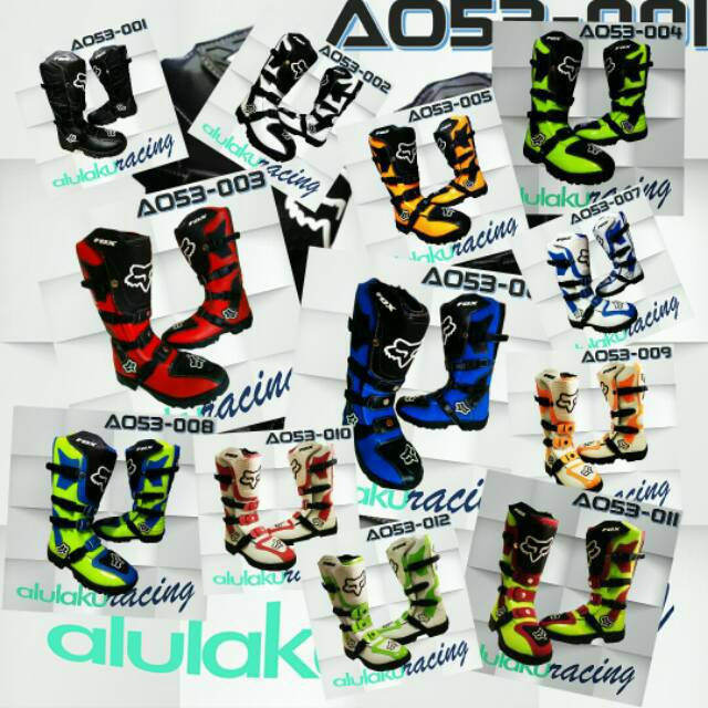 Sepatu cross trail 12 motif adv