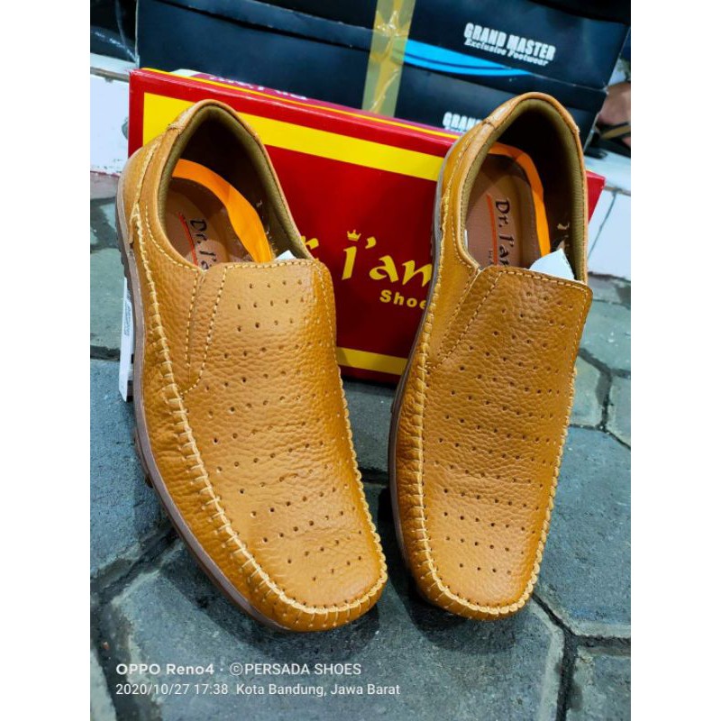 Sepatu Casual Kulit Pria Dr. Iam Kr 02 ( Produksi Sendiri )