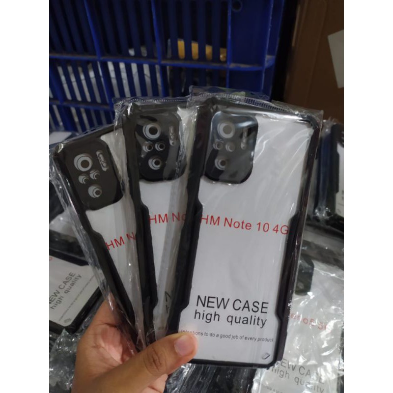 soft case fuze silikon kondom case pelindung hp xiaomi redmi note 10 4G tebal