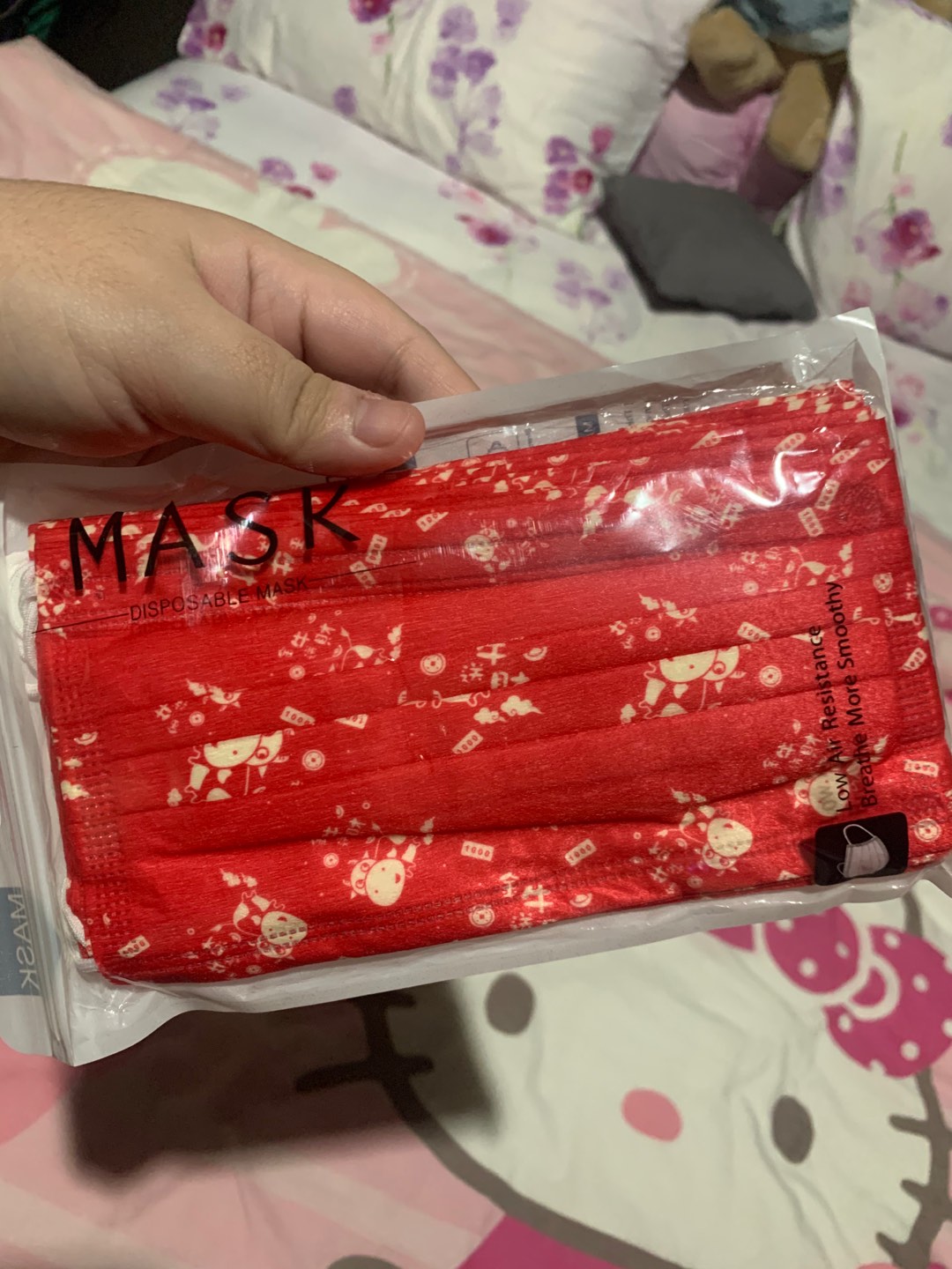 Masker Imlek 3 Ply | 5pcs | 10pcs | 50pcs