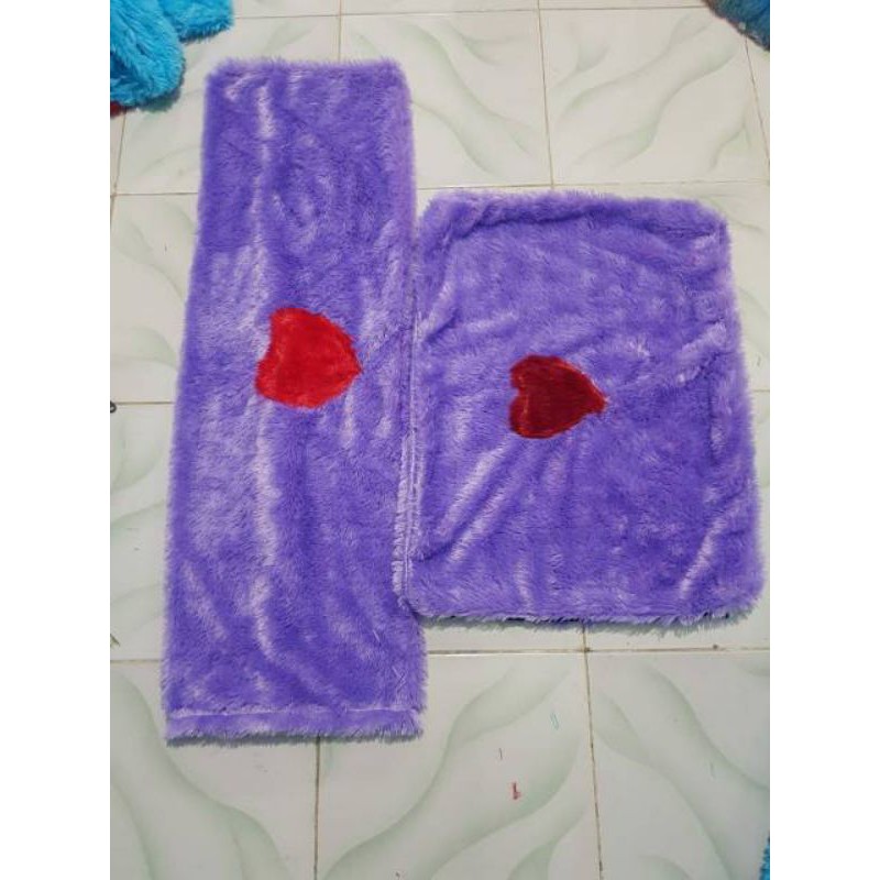 SARUNG BANTAL +  GULING SET BULU RASFUR