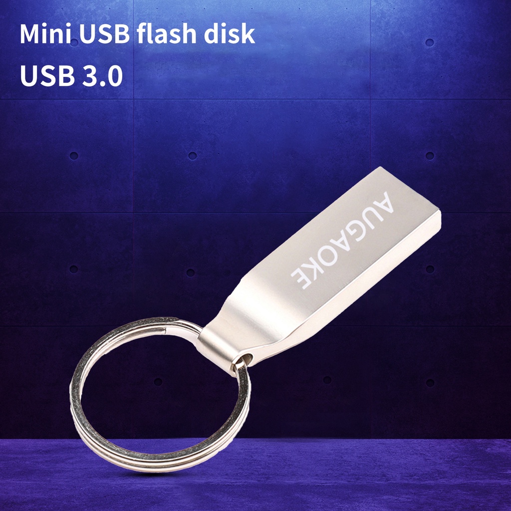 Flashdisk USB 3.0 1TB 2TB Kecepatan Tinggi Bahan Metal Anti Air Untuk Komputer