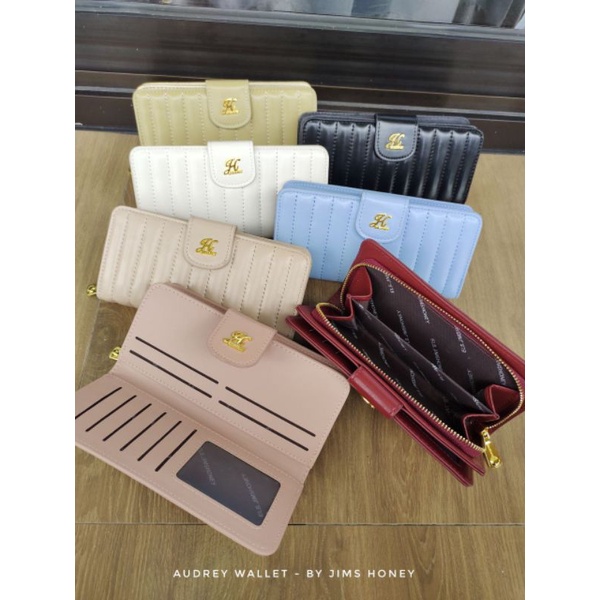 ANNA DAN AUDREY WALLET JIMSHONEY DOMPET LIPAT PENDEK DAN PANJANG IMPORT TERBARU