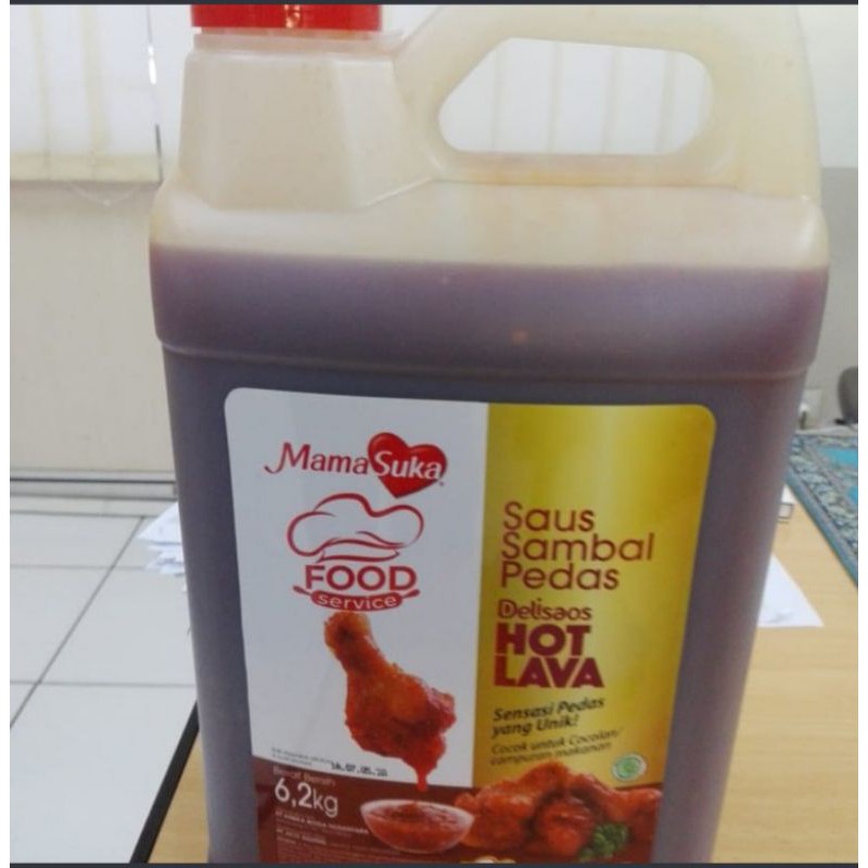 

Hot Lava Saos Sambal Pedas Jerigen 6.2 Kg