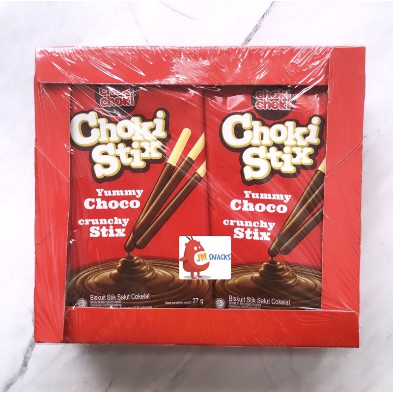 

[PROMO!!] Choki Choki STIX 1 PAK isi 12x27gr - biskuit nikmat enak