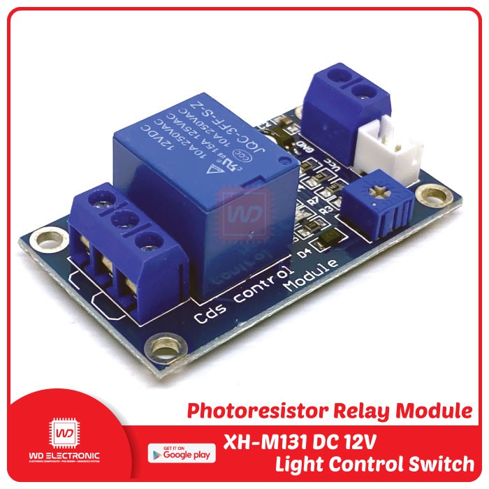 XH-M131 DC 12V Light Control Switch Photoresistor Relay module